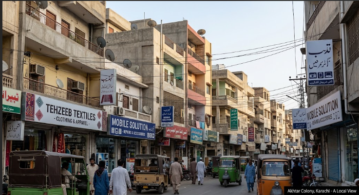 akhtar colony karachi